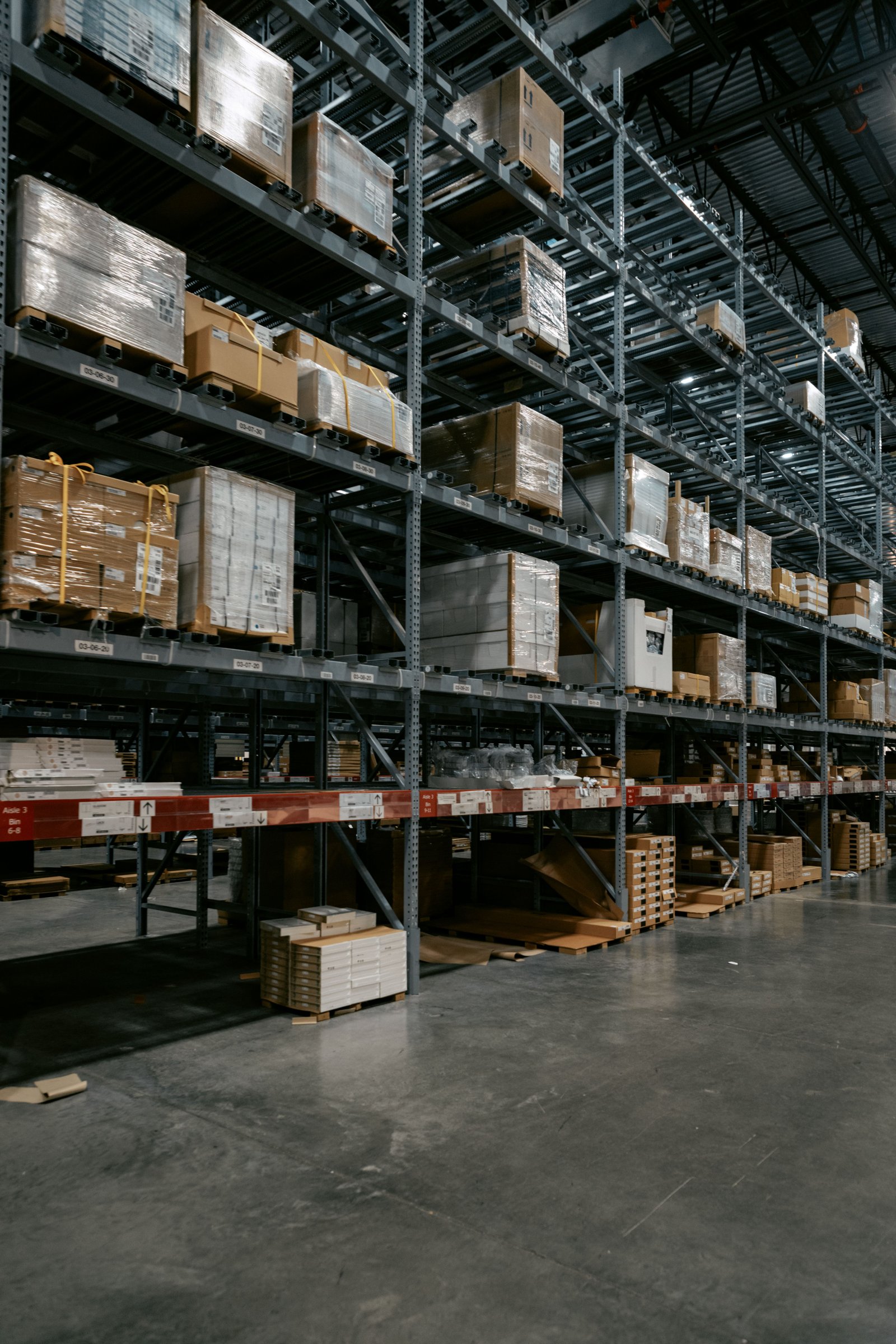 Warehouse racks